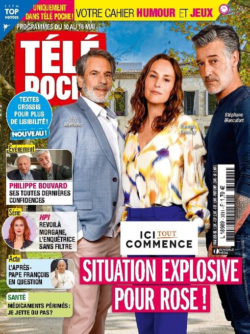 Détails du titre pour Télé Poche par Reworld Media Magazines - Disponible
